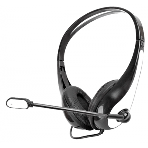 Наушники Gemix HP-250MV Black, 2 x Mini jack (3.5 мм), накладные, кабель 2.5 м